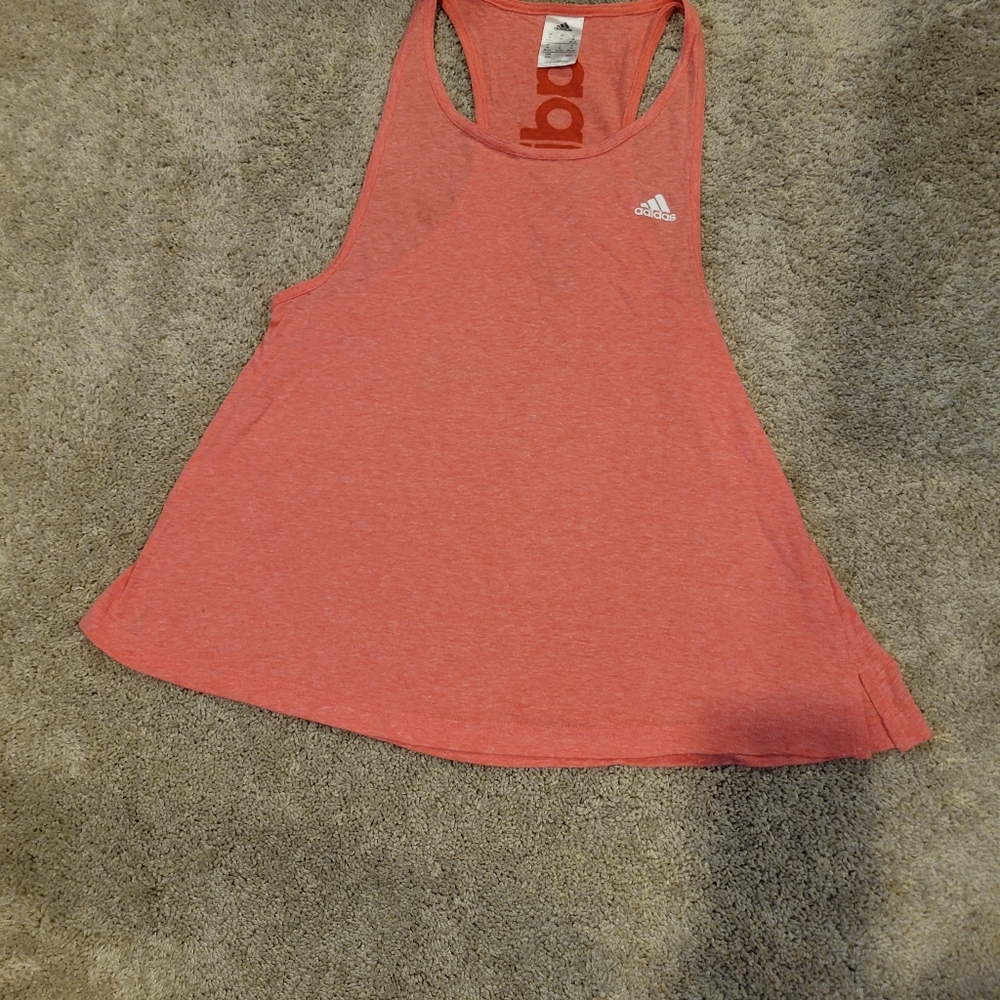 Adidas Salmon Tank Top - Size Medium - Picture 4 of 5